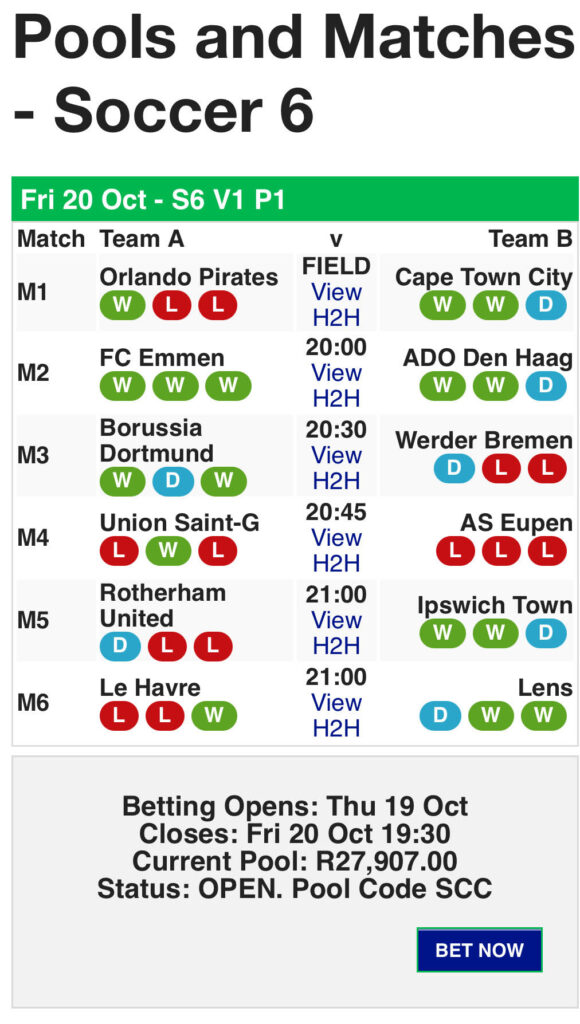 Soccer 10 deals pool